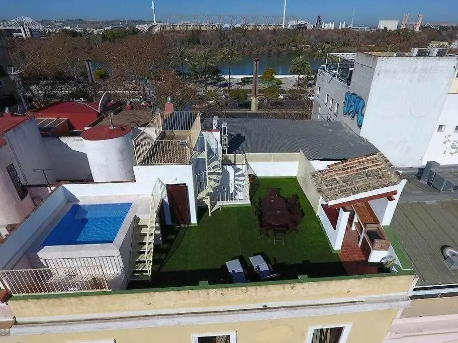 Gran Casa Con Piscina Centro De Sevilla Vistas